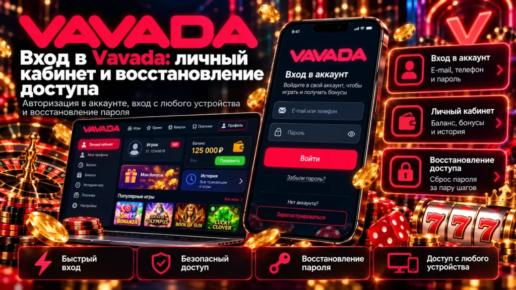 Вход в Vavada