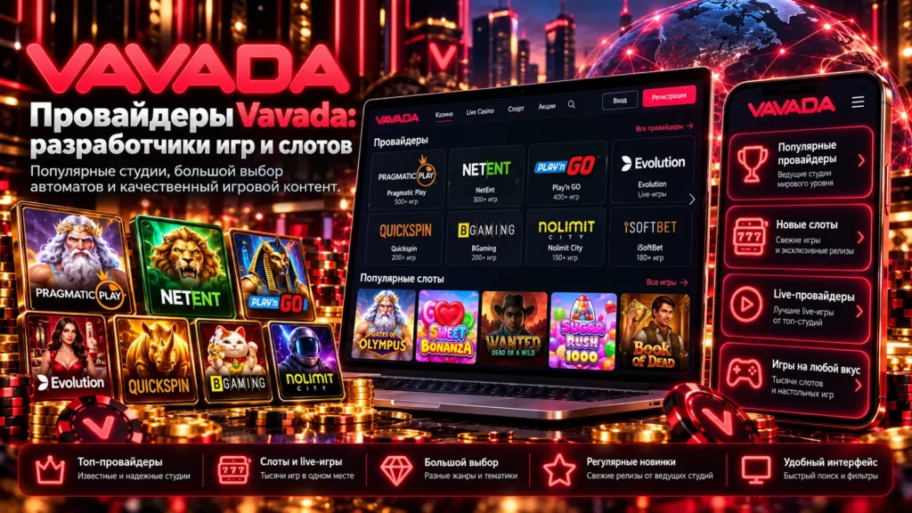 игровые провайдеры VAVADA