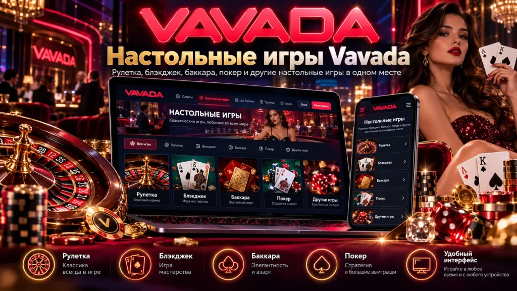 настольные игры VAVADA